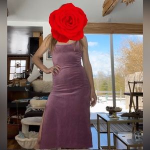 Threaded Intention Dusty Pink Dress